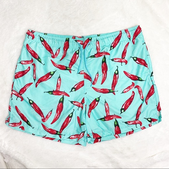 Jake Austin Other - ❗️LAST PAIR❗️ Jake Austin Hot Pepper Swim Trunks